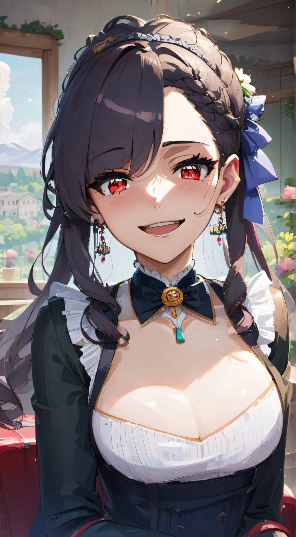 ai character: deandra  background