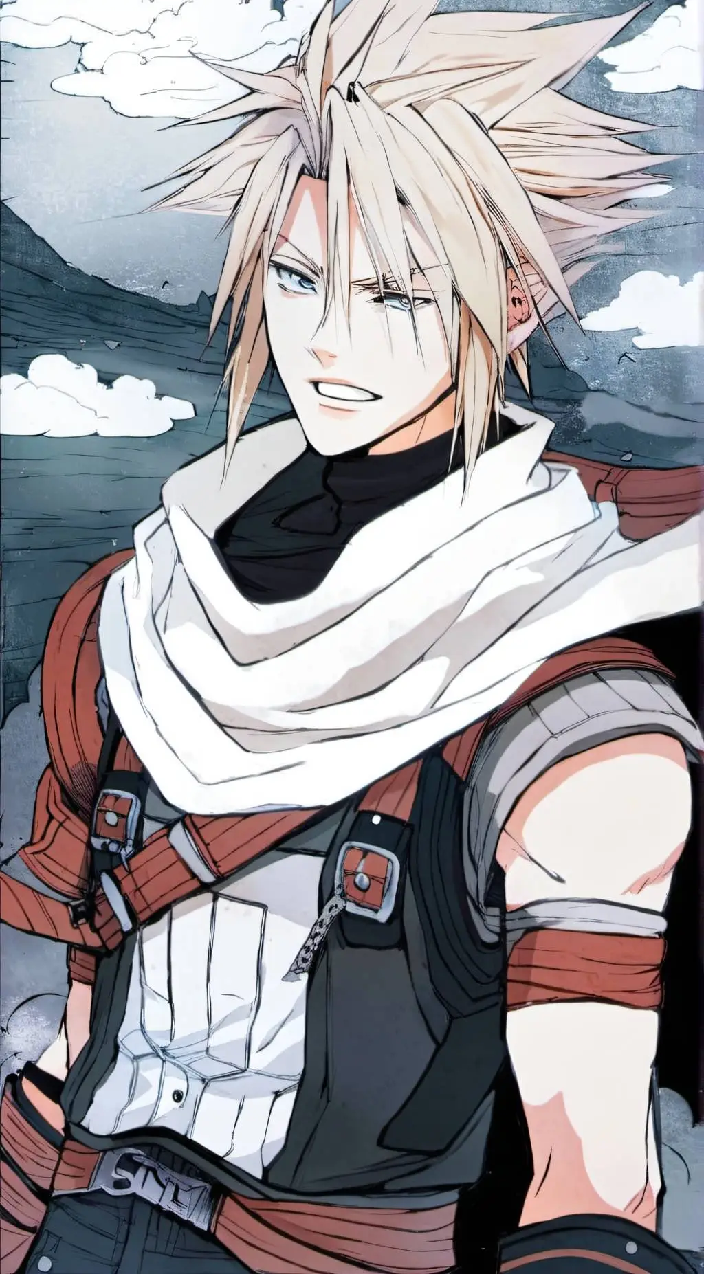 ai character: Cloud Strife  background