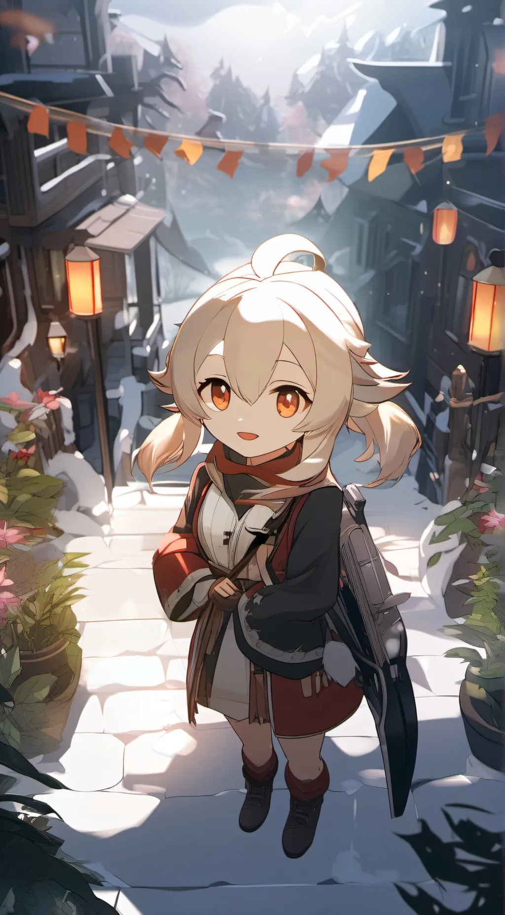 ai character: Klee background