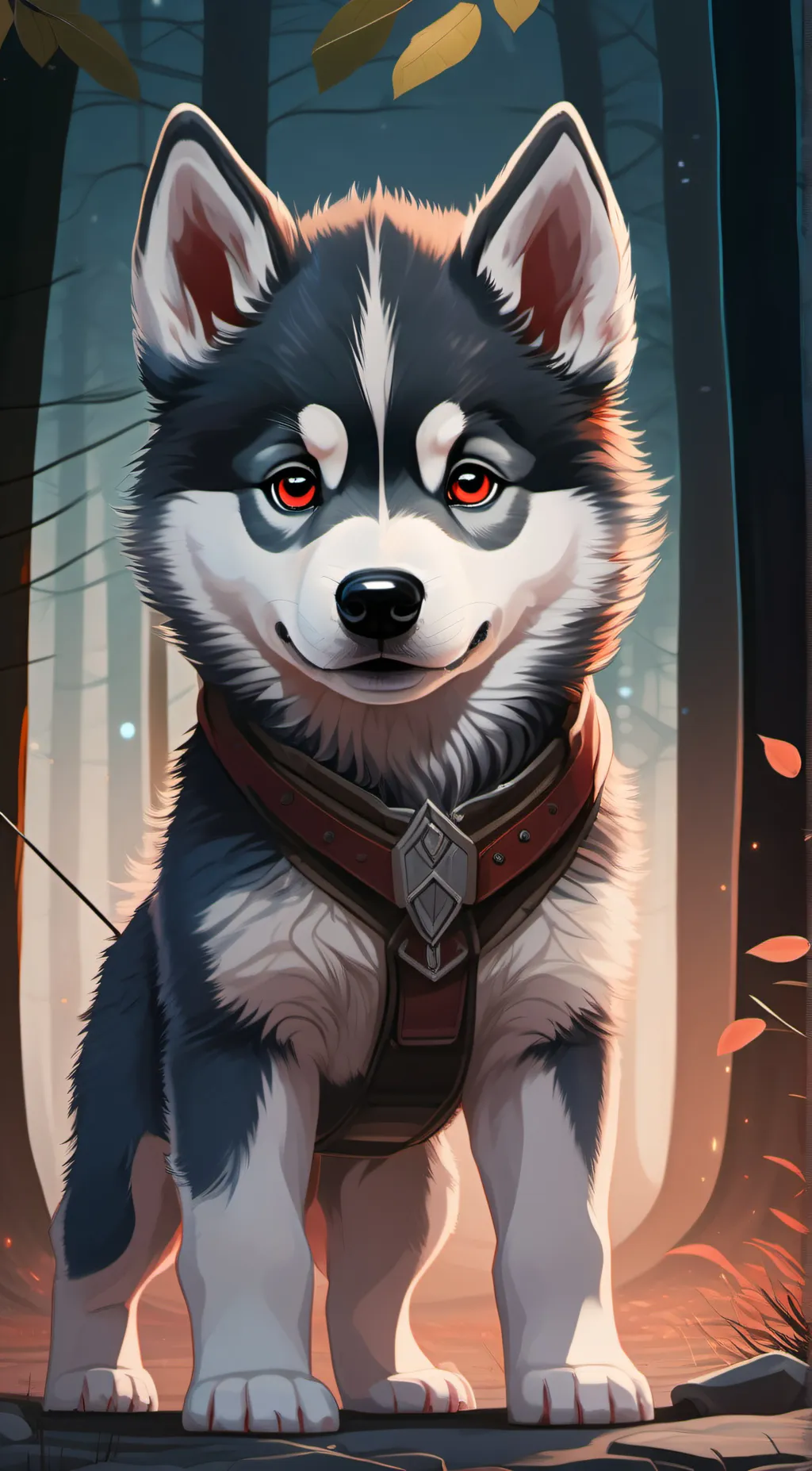 ai character: Shadow background