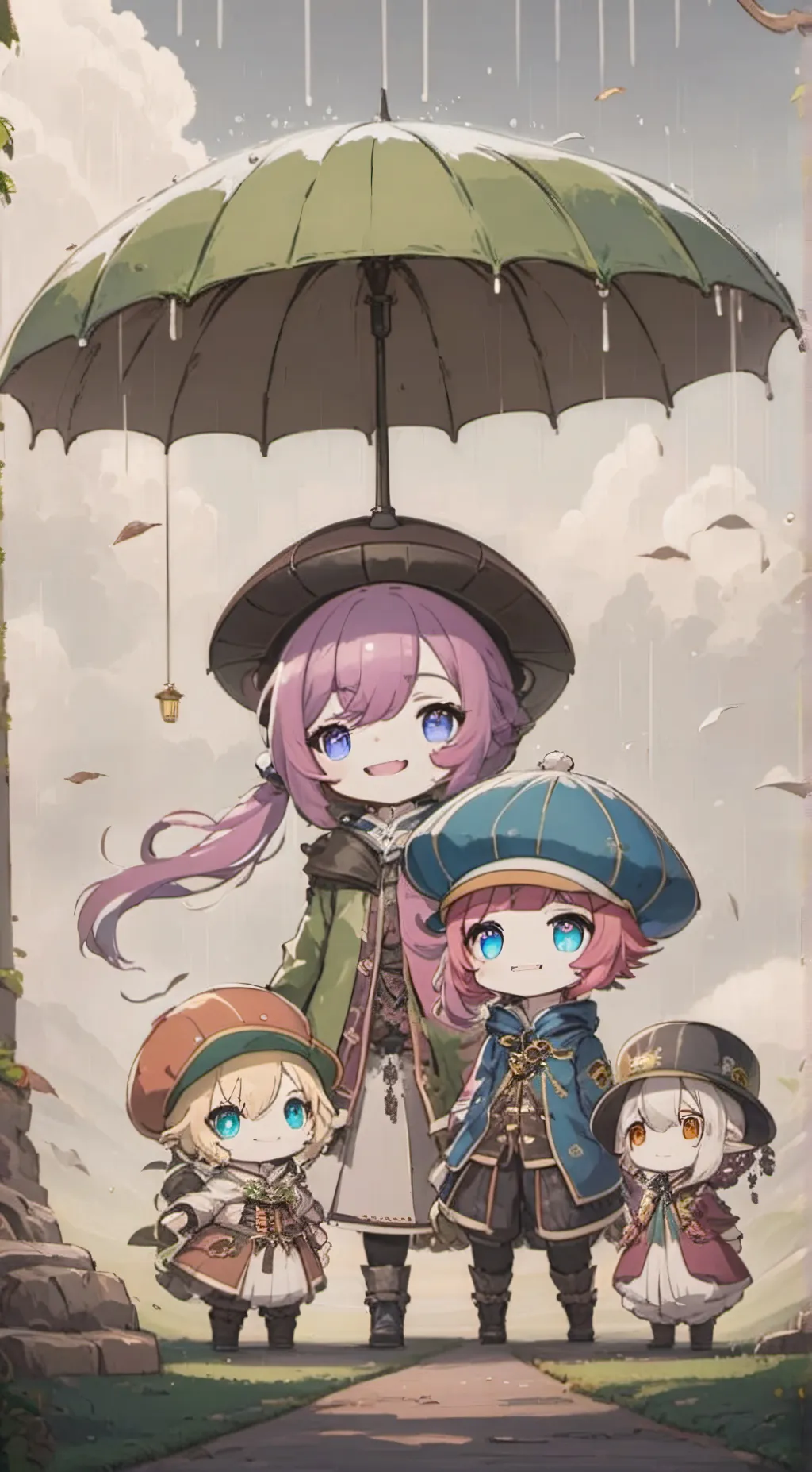 ai character: Zurake Pona background