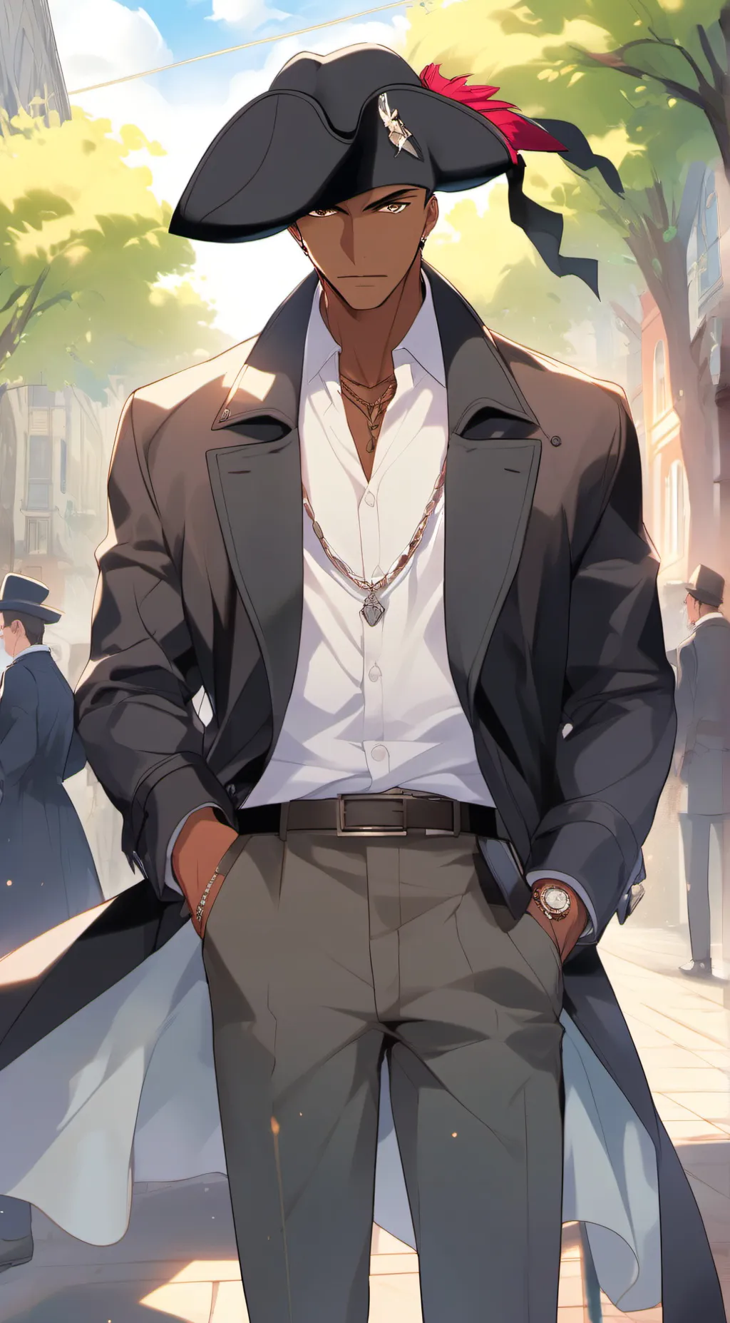 ai character: Captain Delgado background