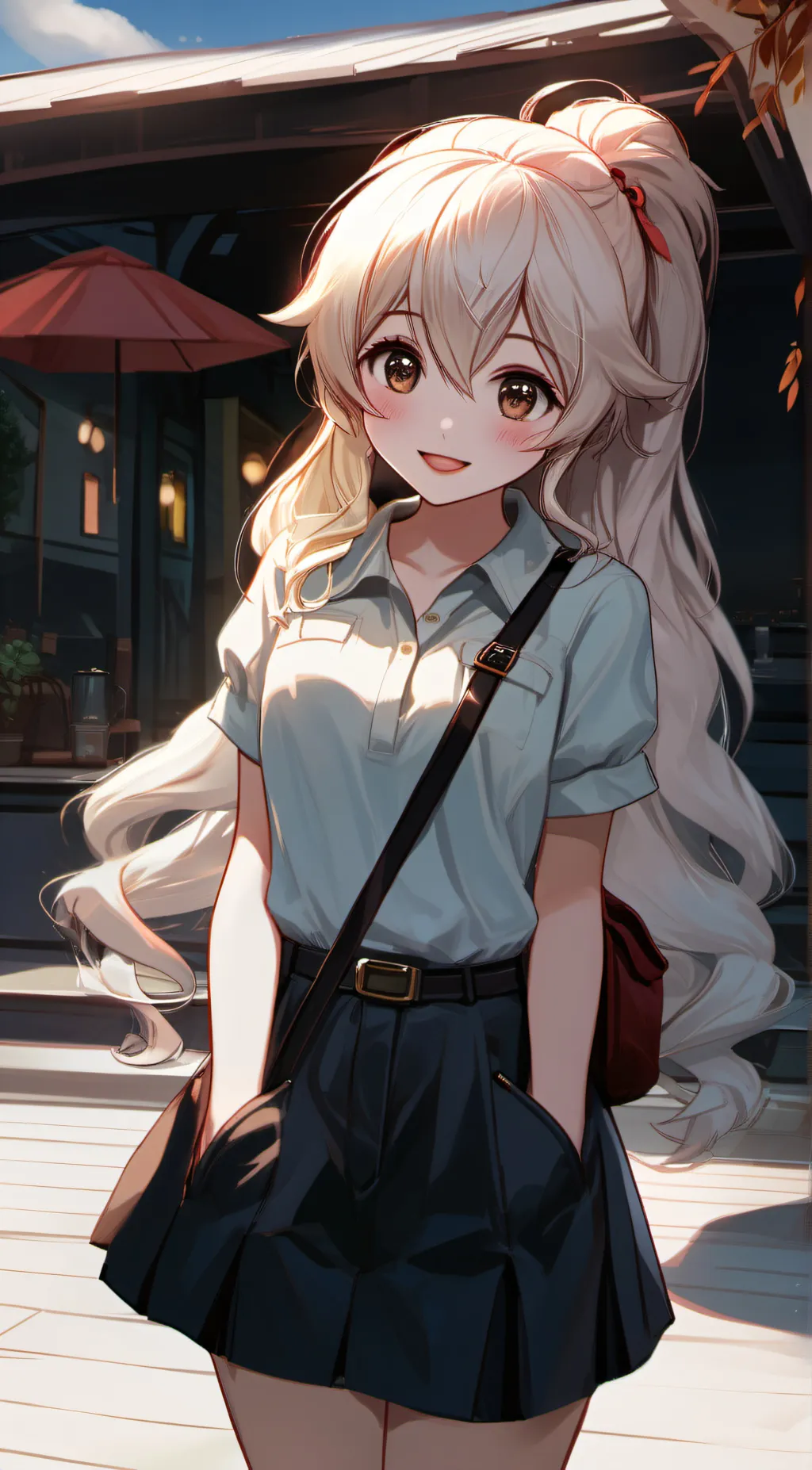 ai character: sarah background