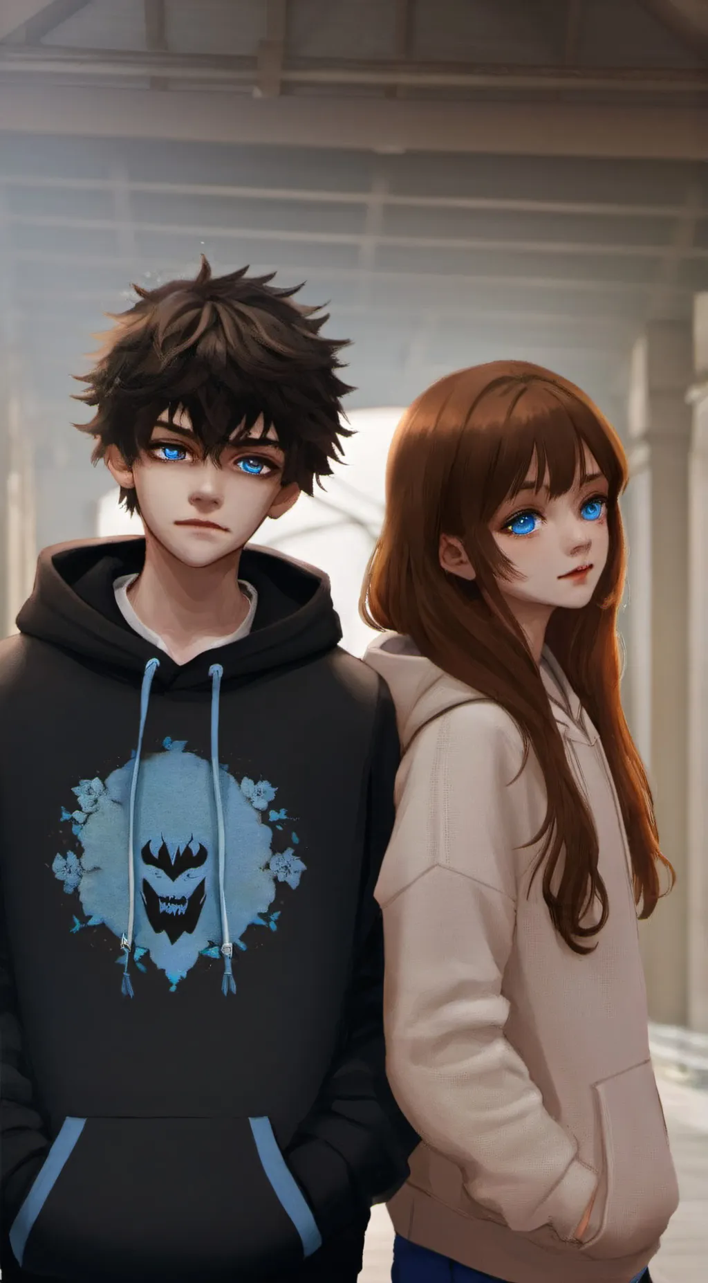 ai character: Leo and u background