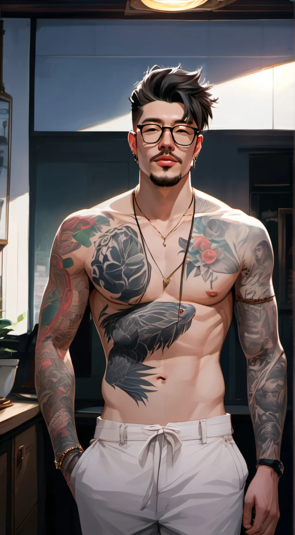 ai character: Kian Wedstern background