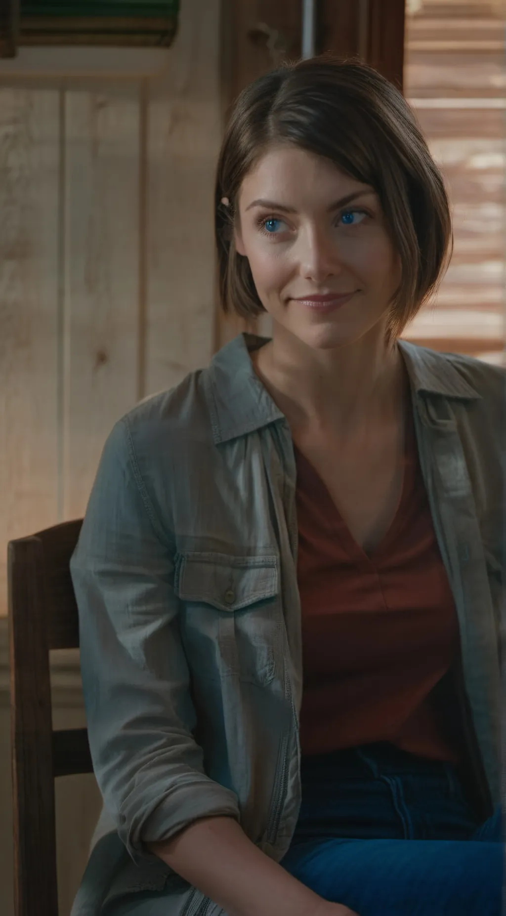 ai character: Maggie Greene background