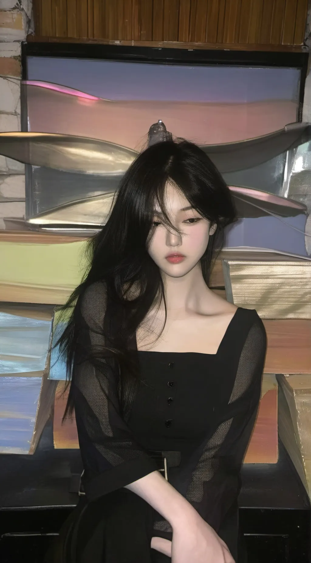ai character: kira background