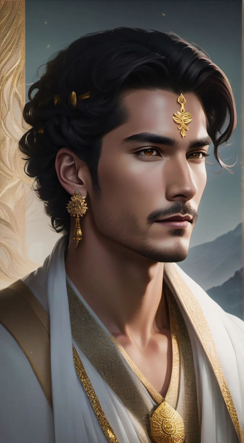 ai character: King Neya background