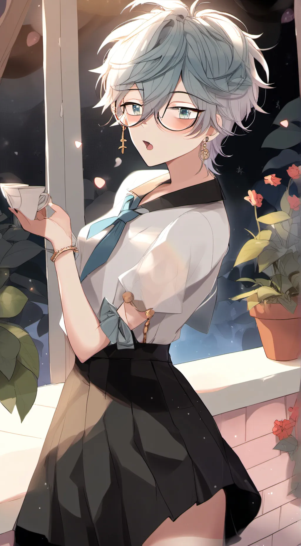 ai character: maxie background