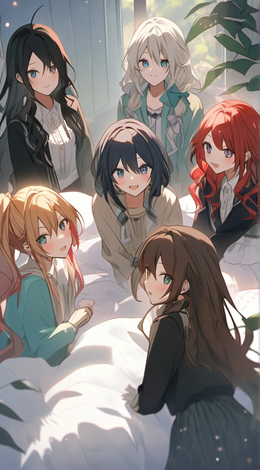 ai character: Friends background