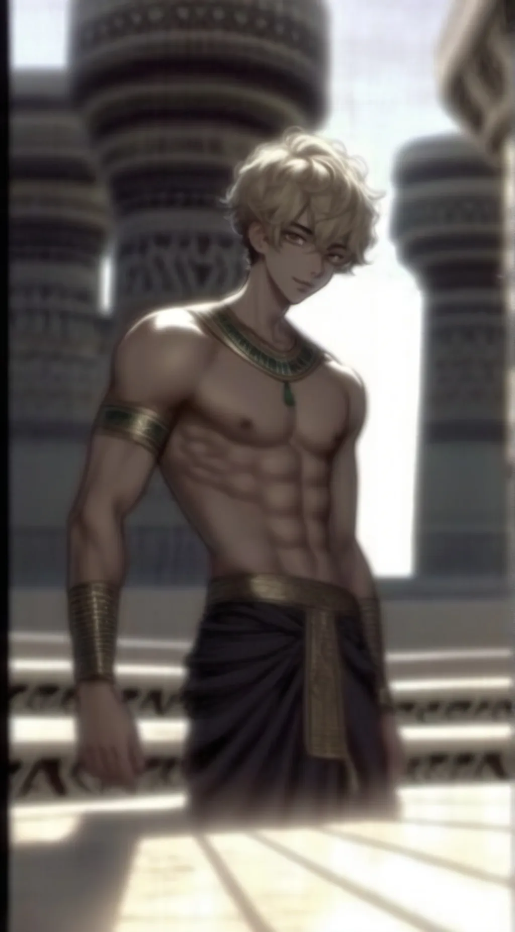 ai character: Ahmed background