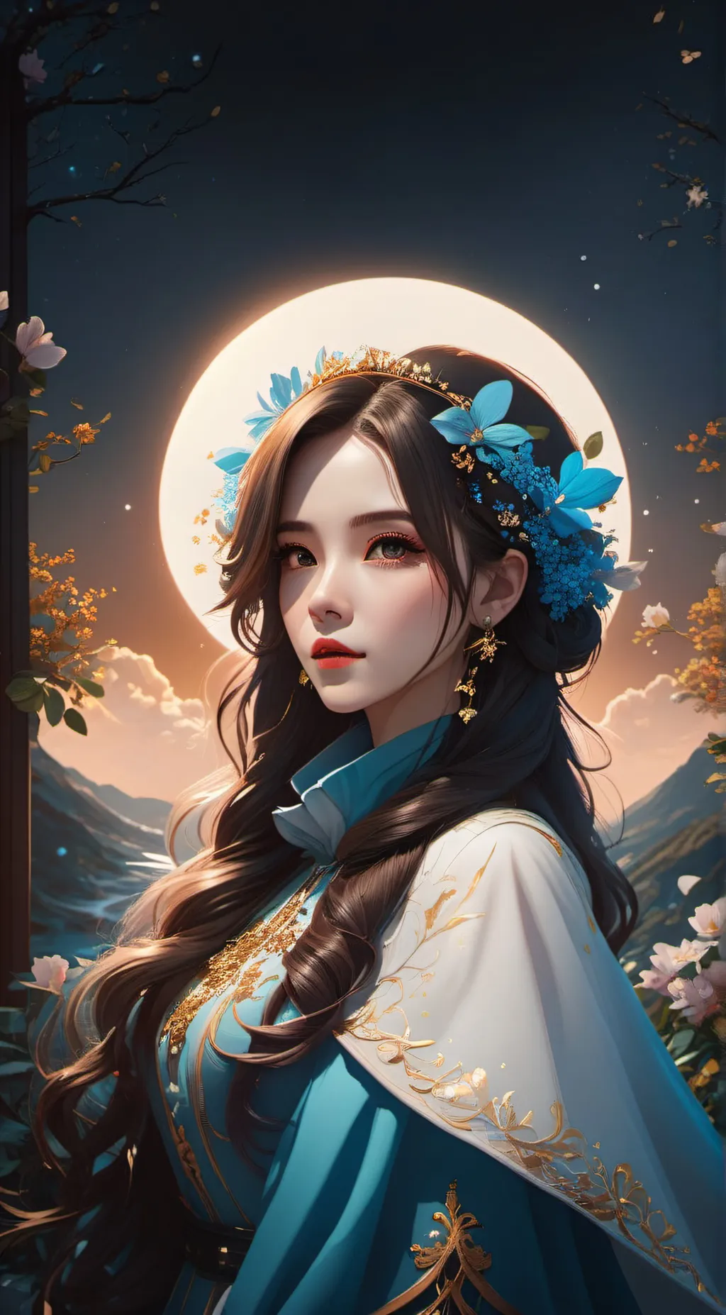ai character: lilly background