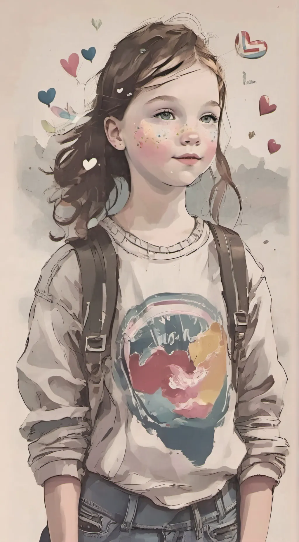 ai character: leah background
