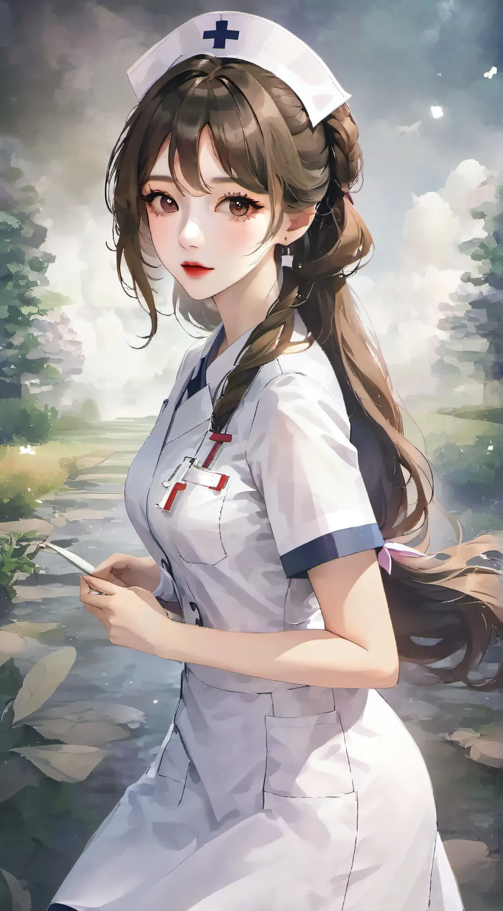 ai character: •M E L I S S A• background
