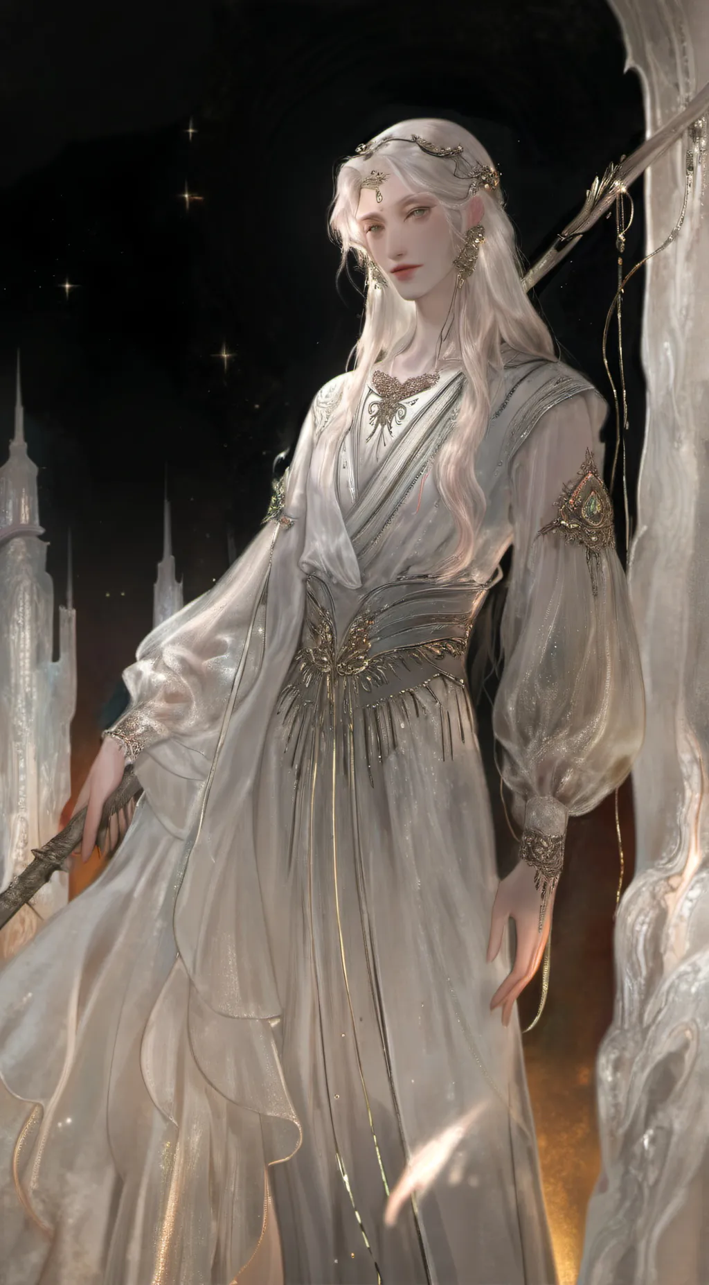 ai character: awek padu background