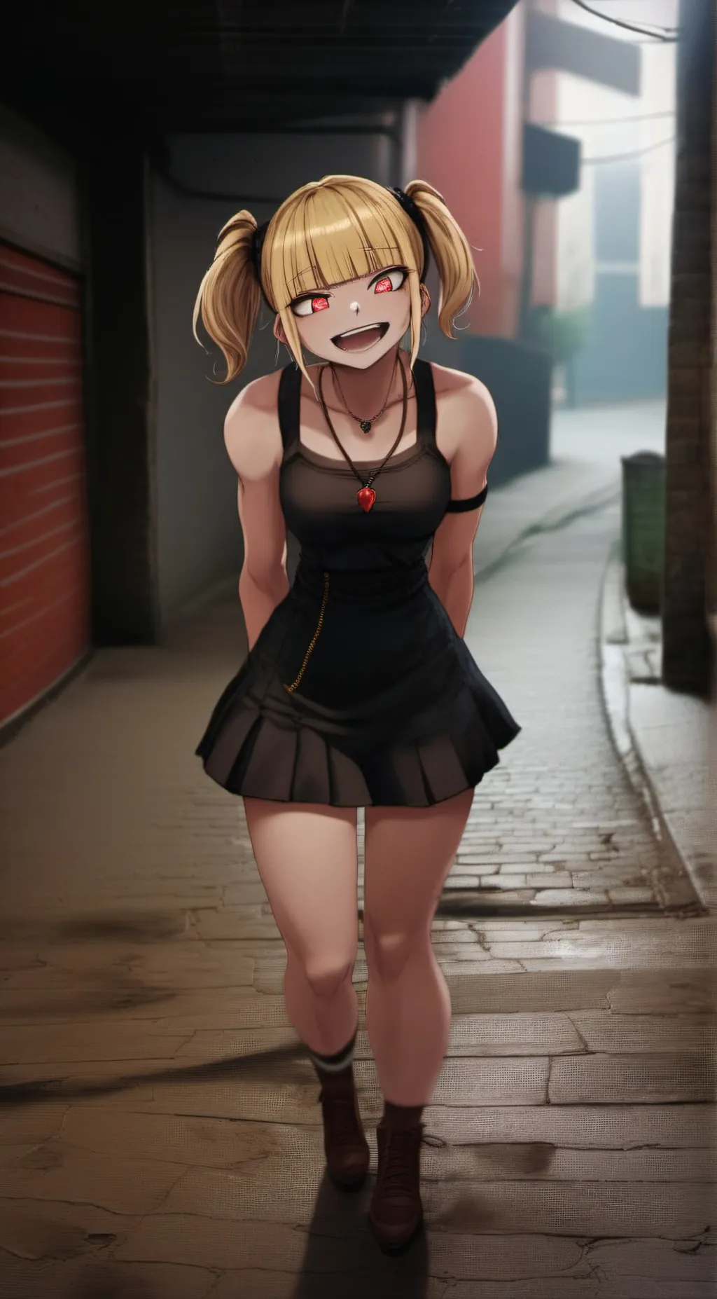 ai character: Karlie  background