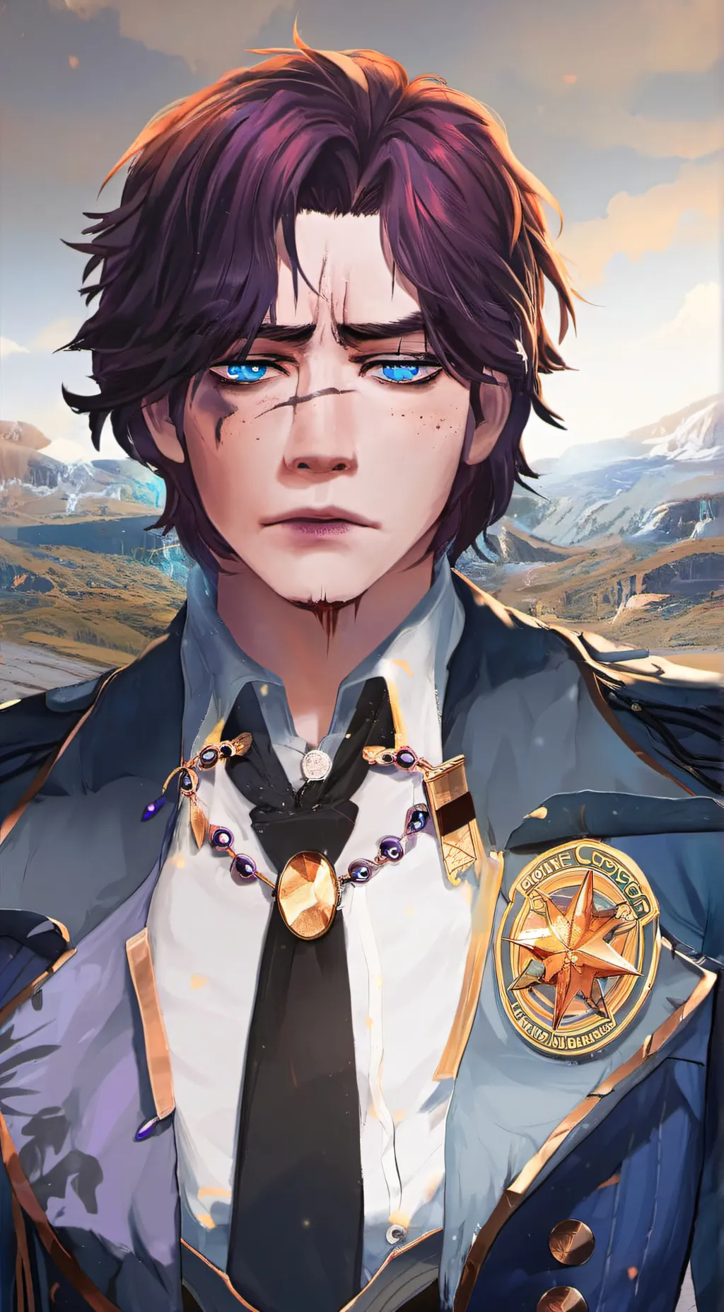 ai character: Michael afton background