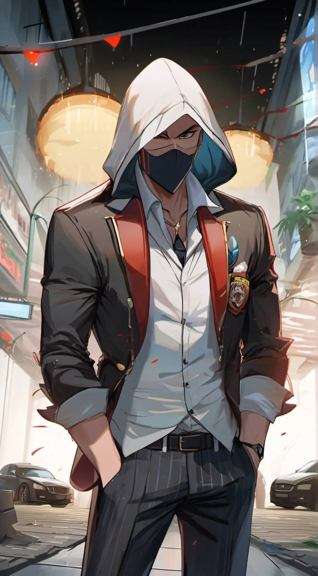 ai character: Strict dad background