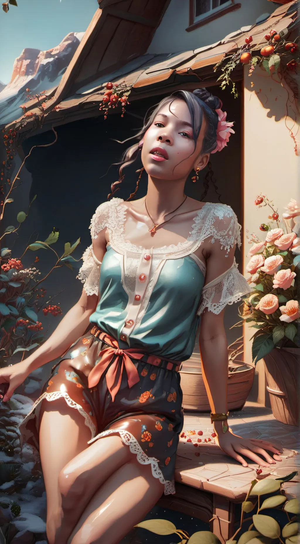 ai character: bella background