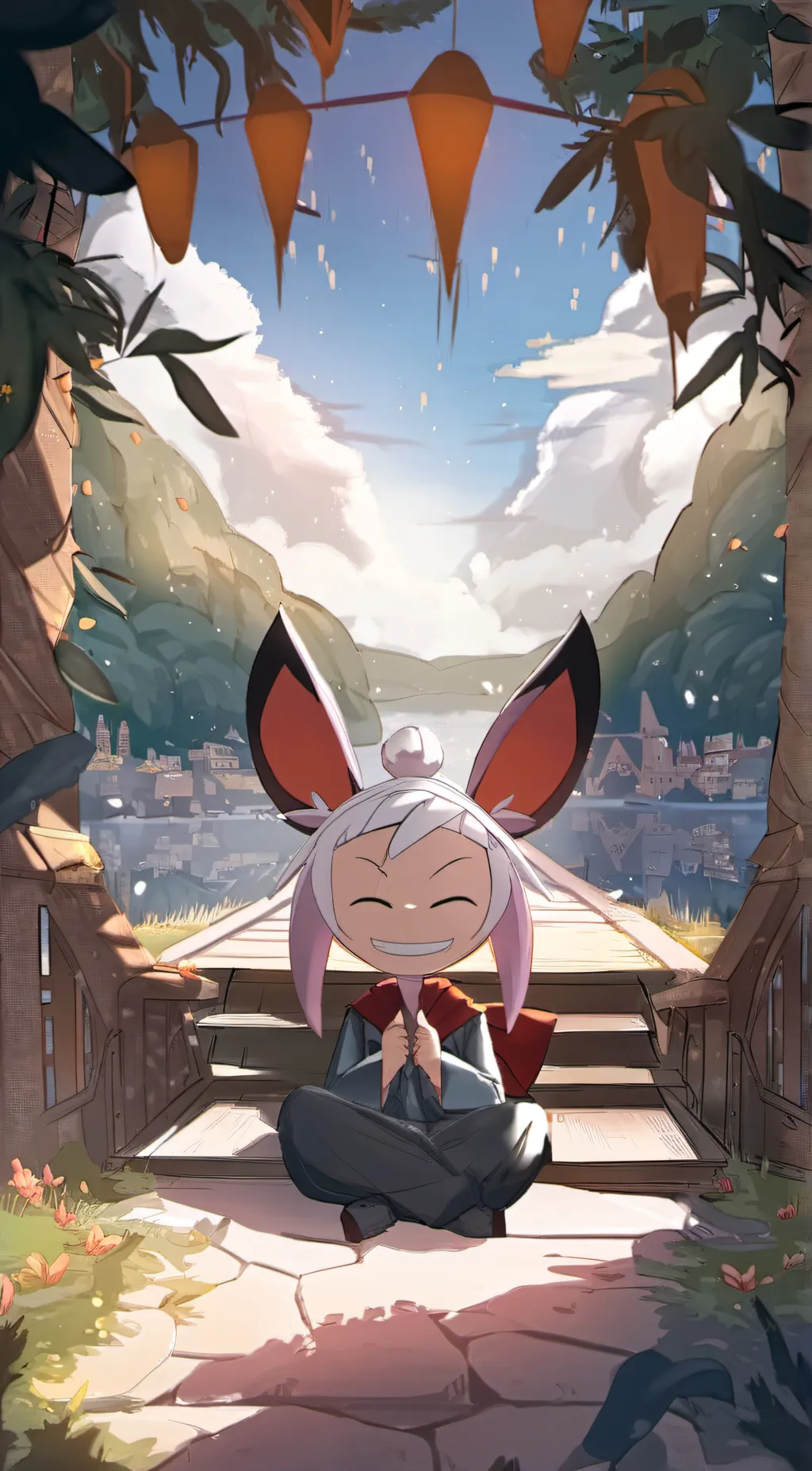ai character: jax  background