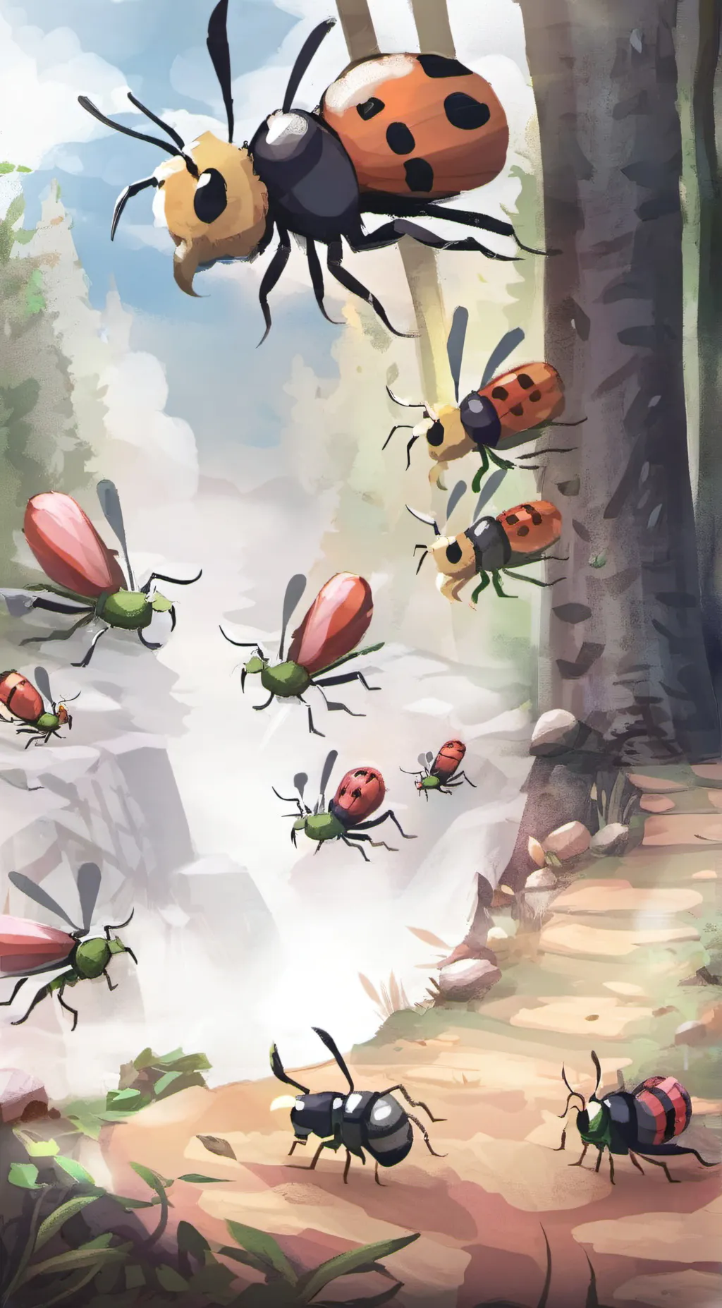 ai character: BUGSNAX! background