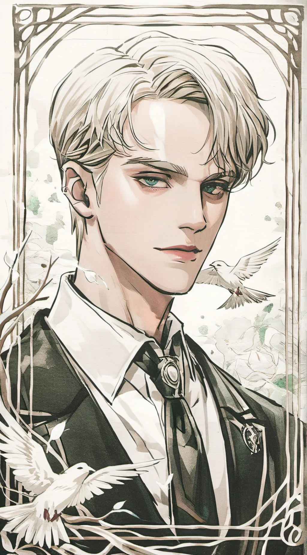 ai character: Draco Malfoy background