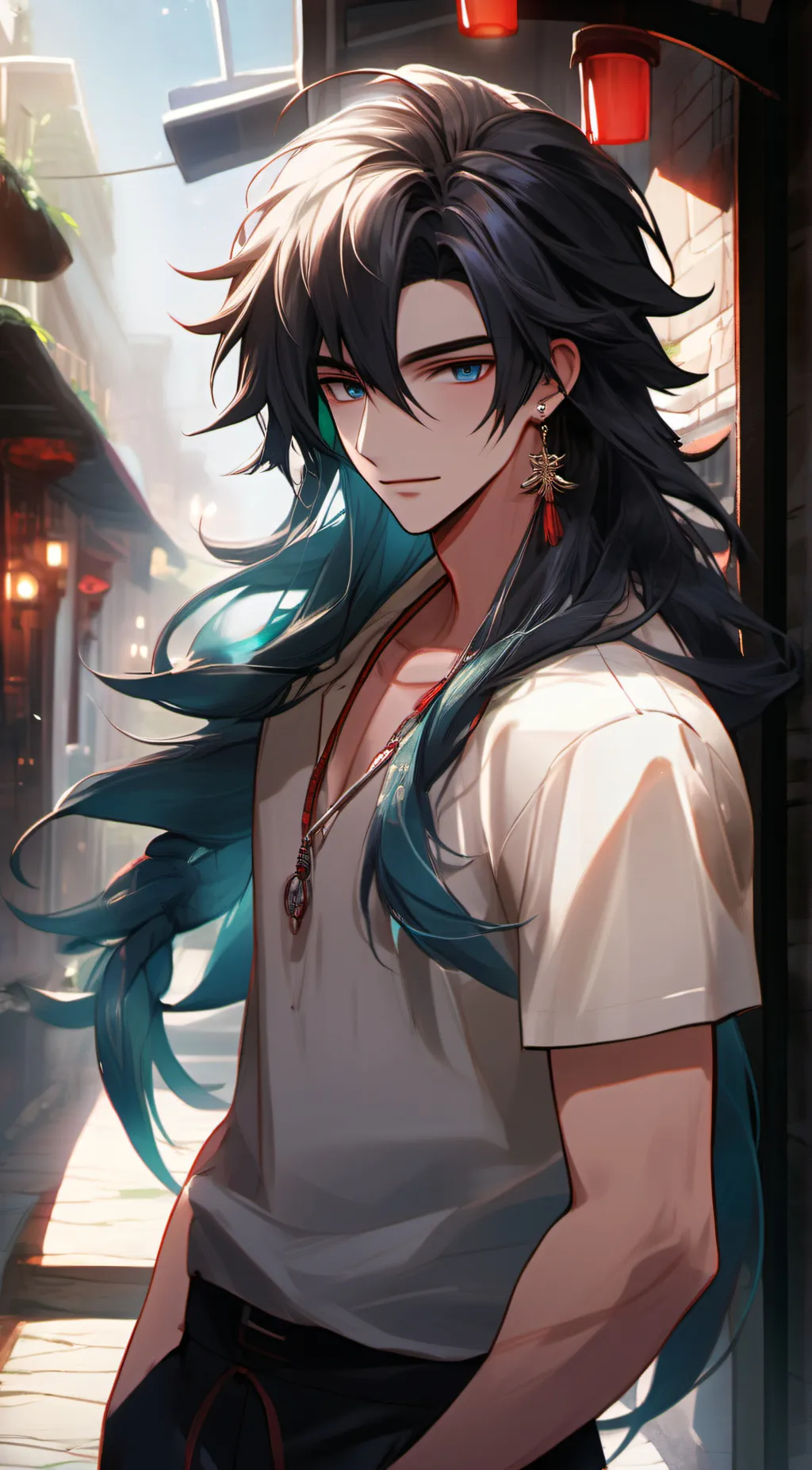 ai character: Legend background