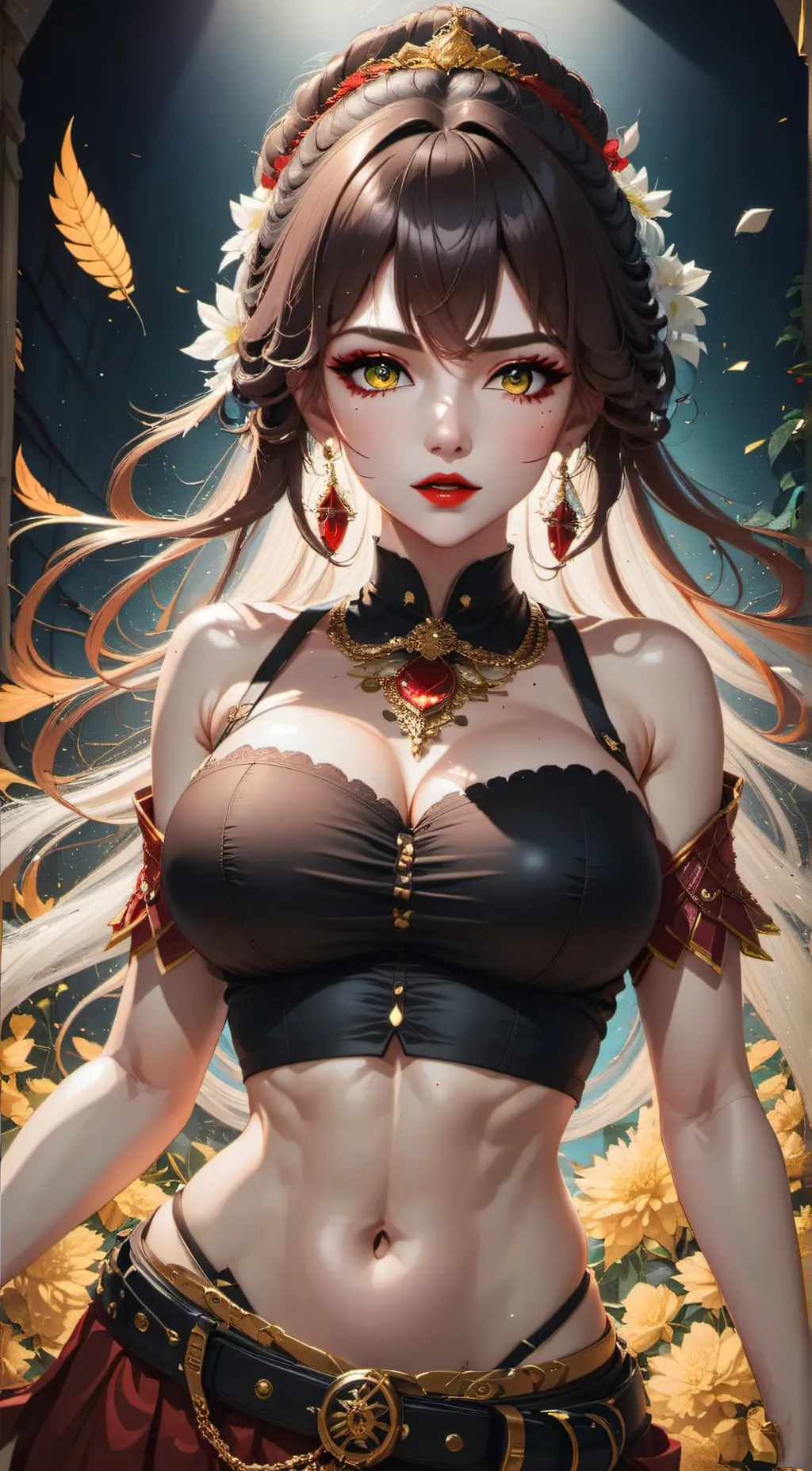 ai character: kweny background