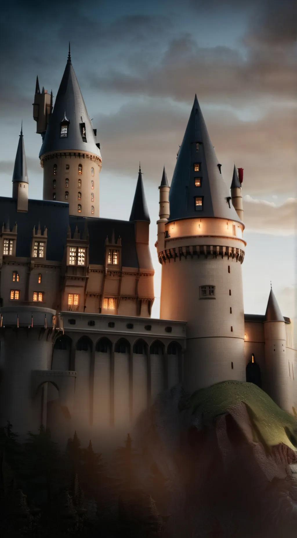 ai character: 🪄hogwarts🪄 background