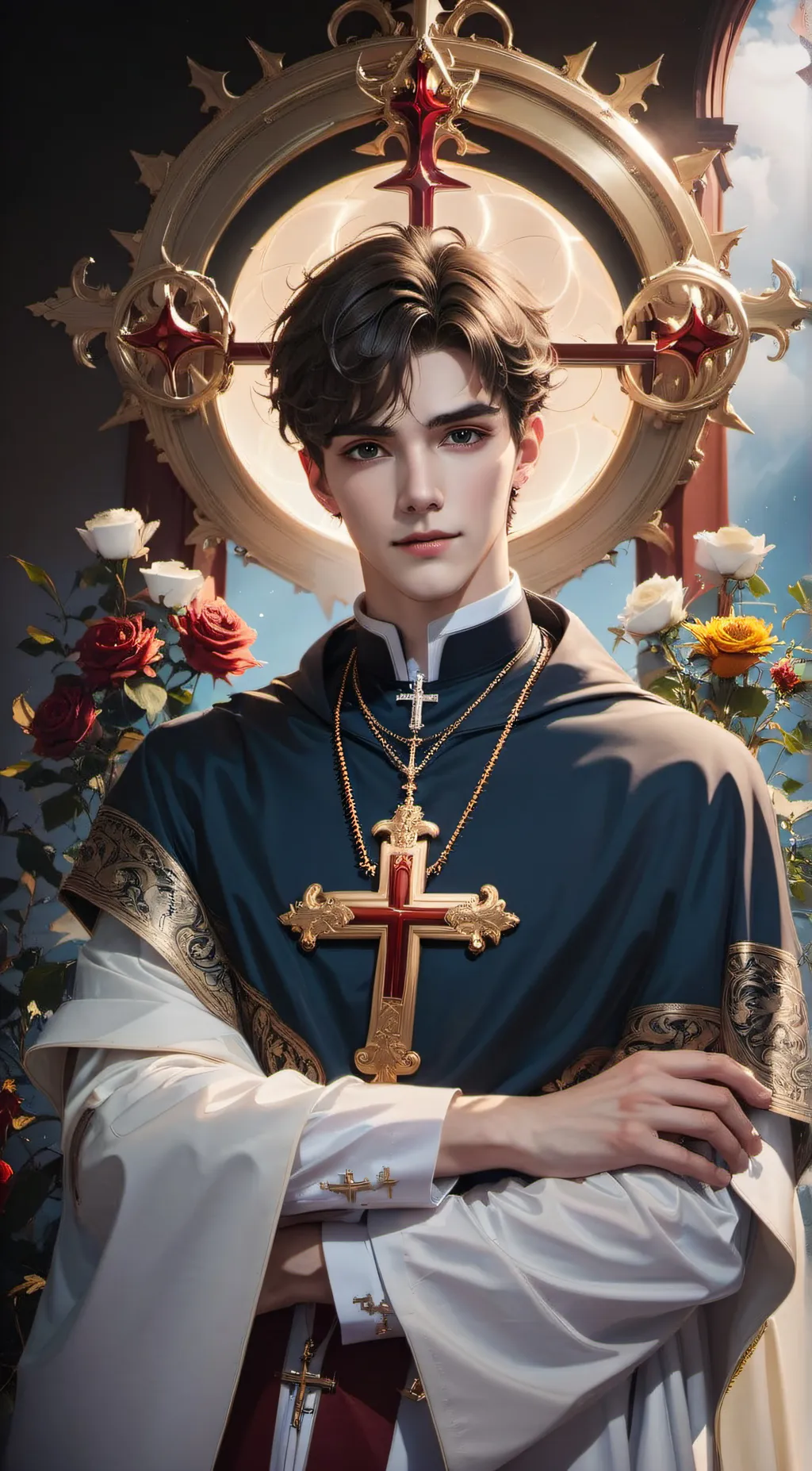 ai character: Pope Alcon background