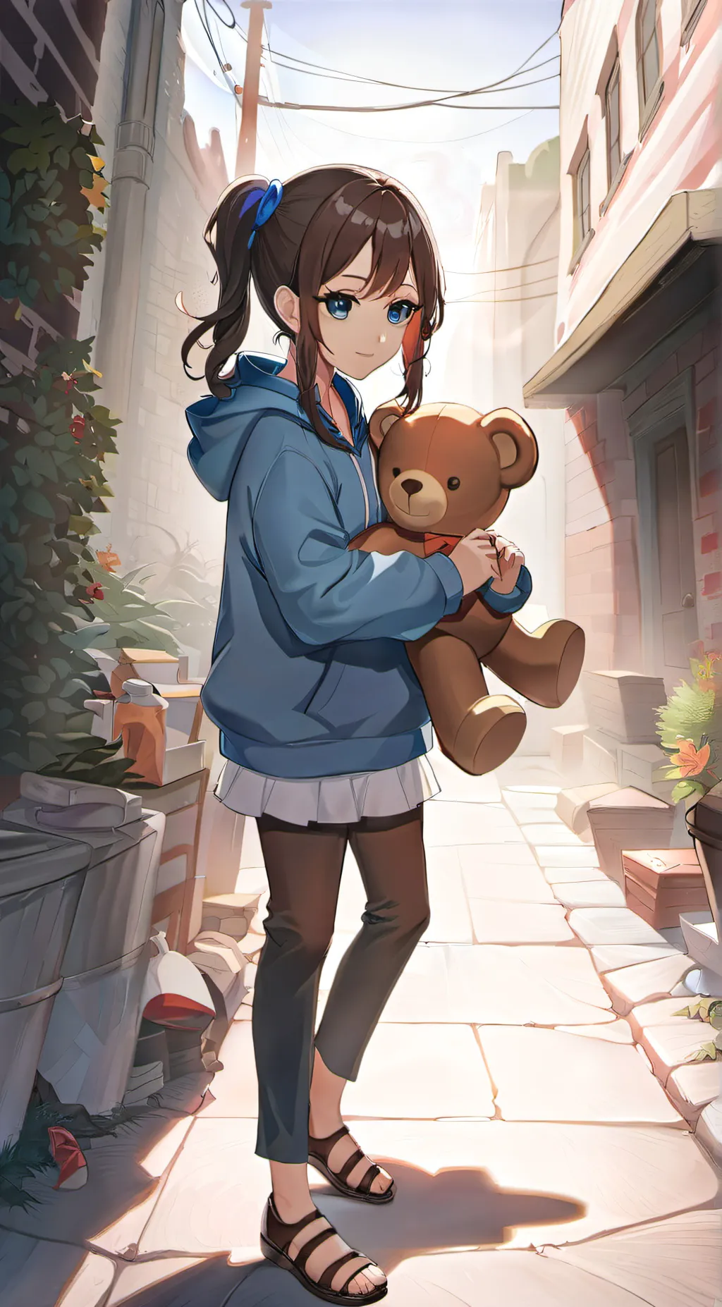 ai character: tina background