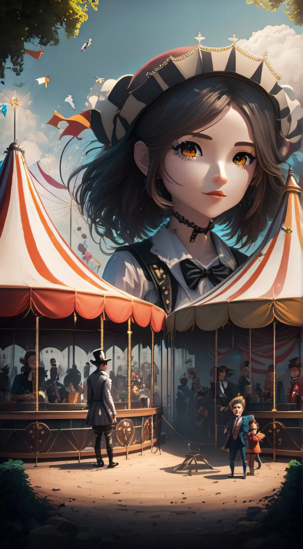 ai character: TADC  background