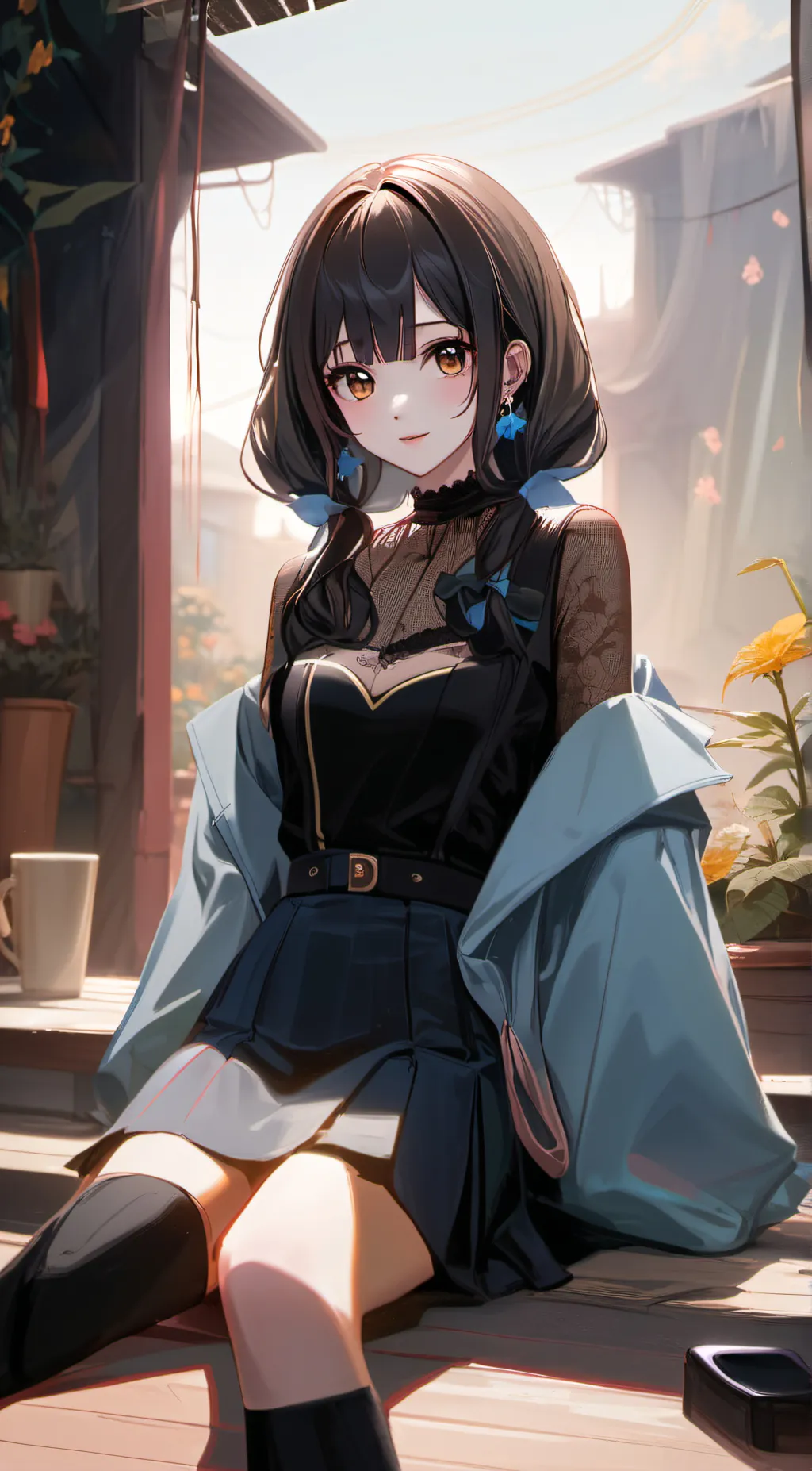 ai character: Ellie background