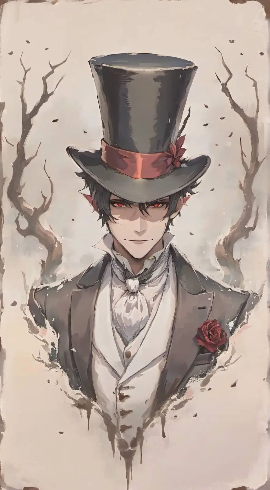 ai character: Lucifer HH background