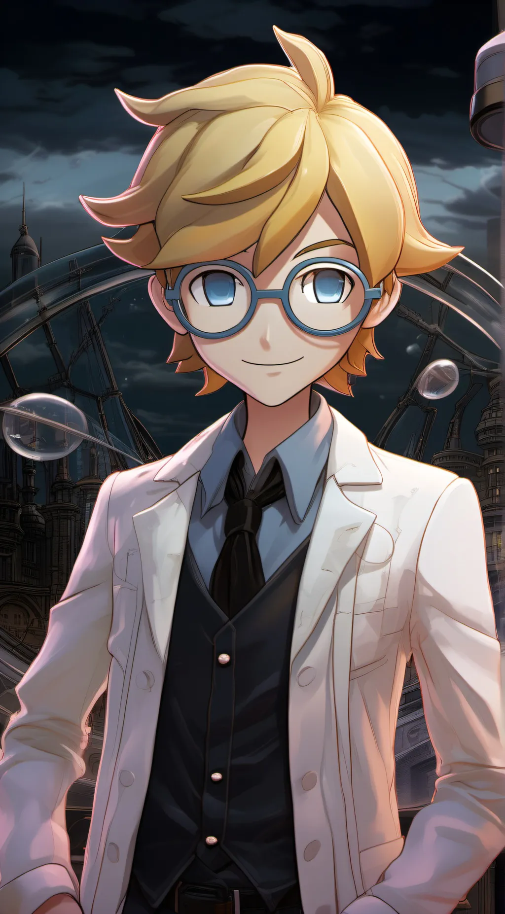 ai character: clemont background