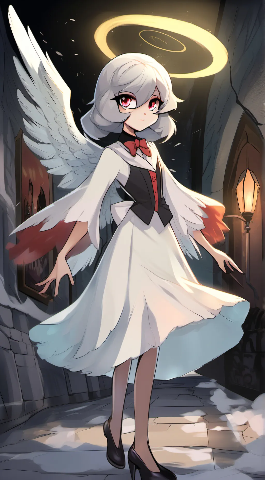 ai character: angel dust background