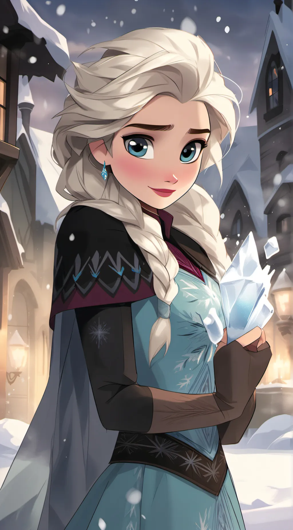 ai character: Elsa background