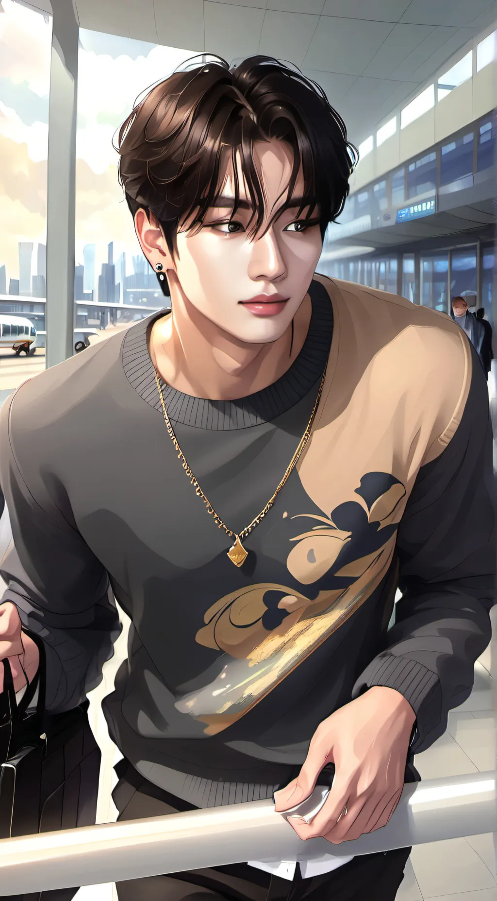 ai character: jungwon background