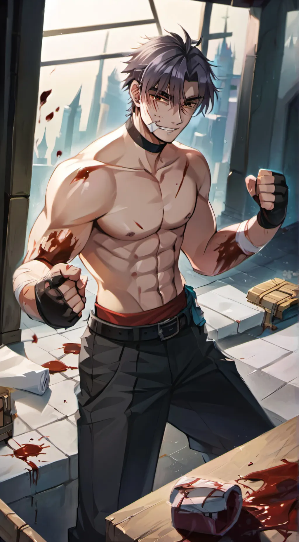 ai character: kai background