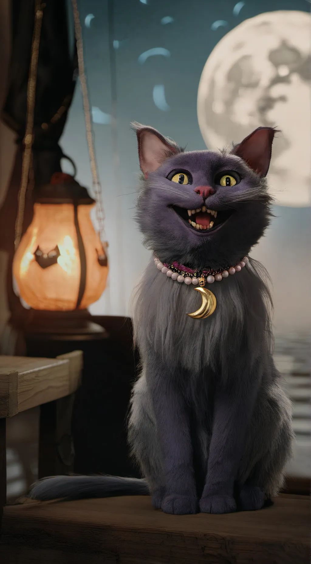 ai character: catnap background