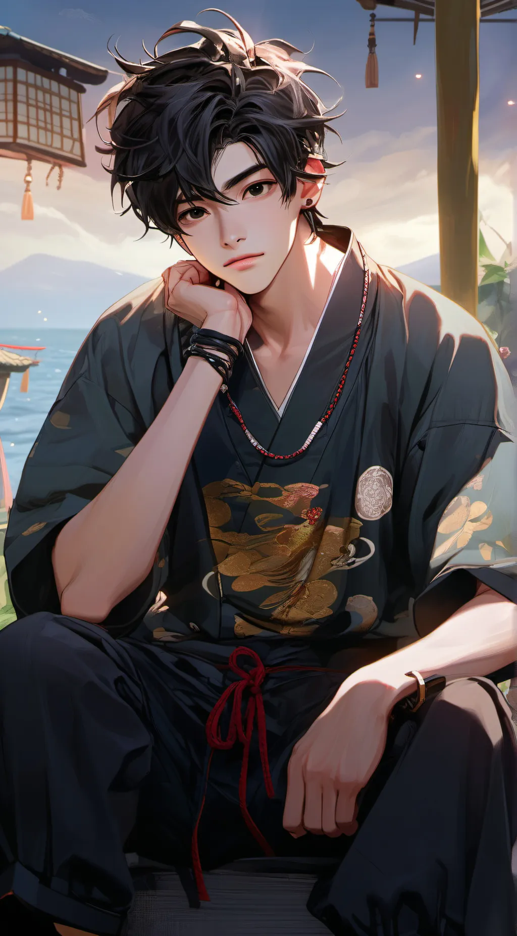 ai character: zane background