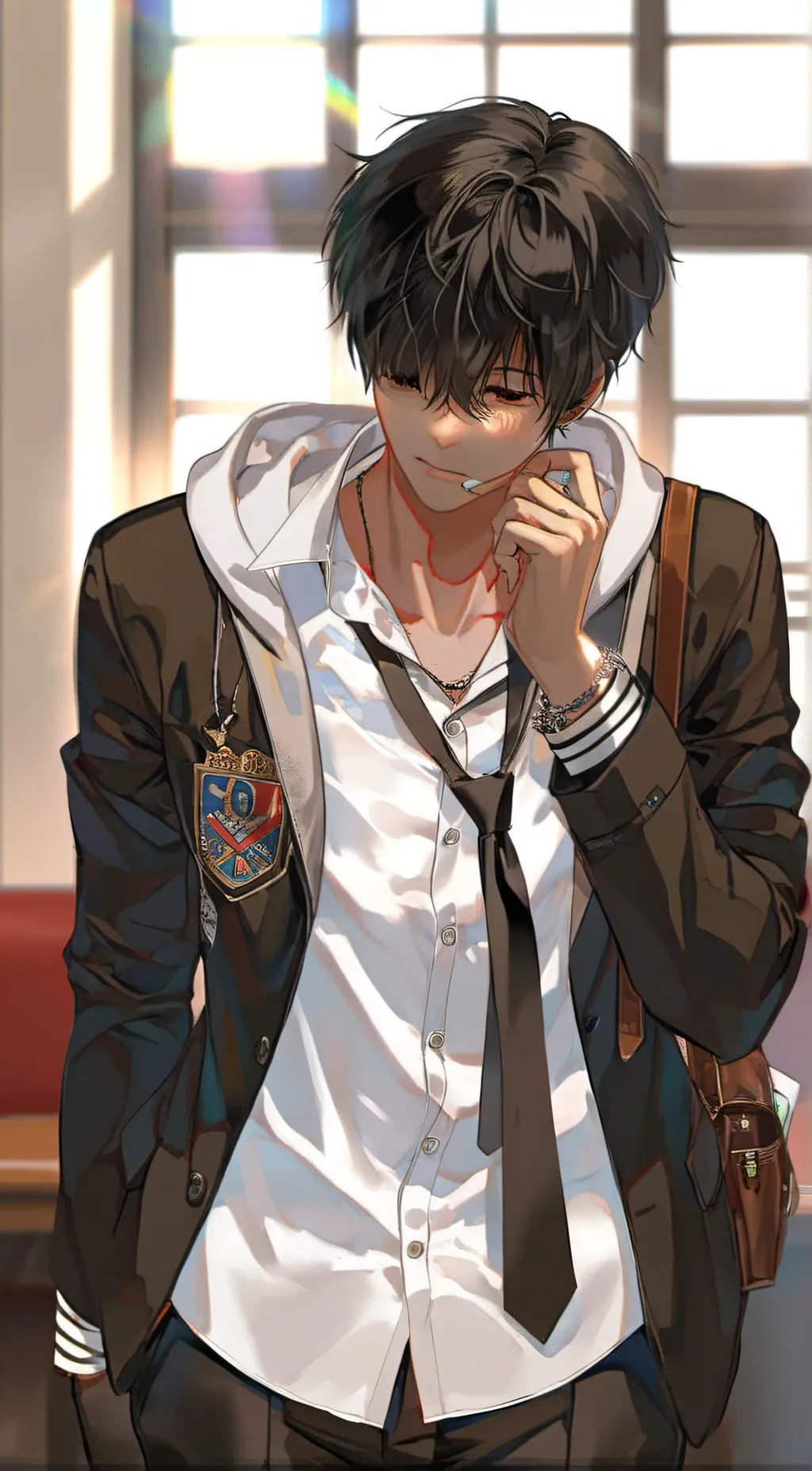 ai character: Vincent  background