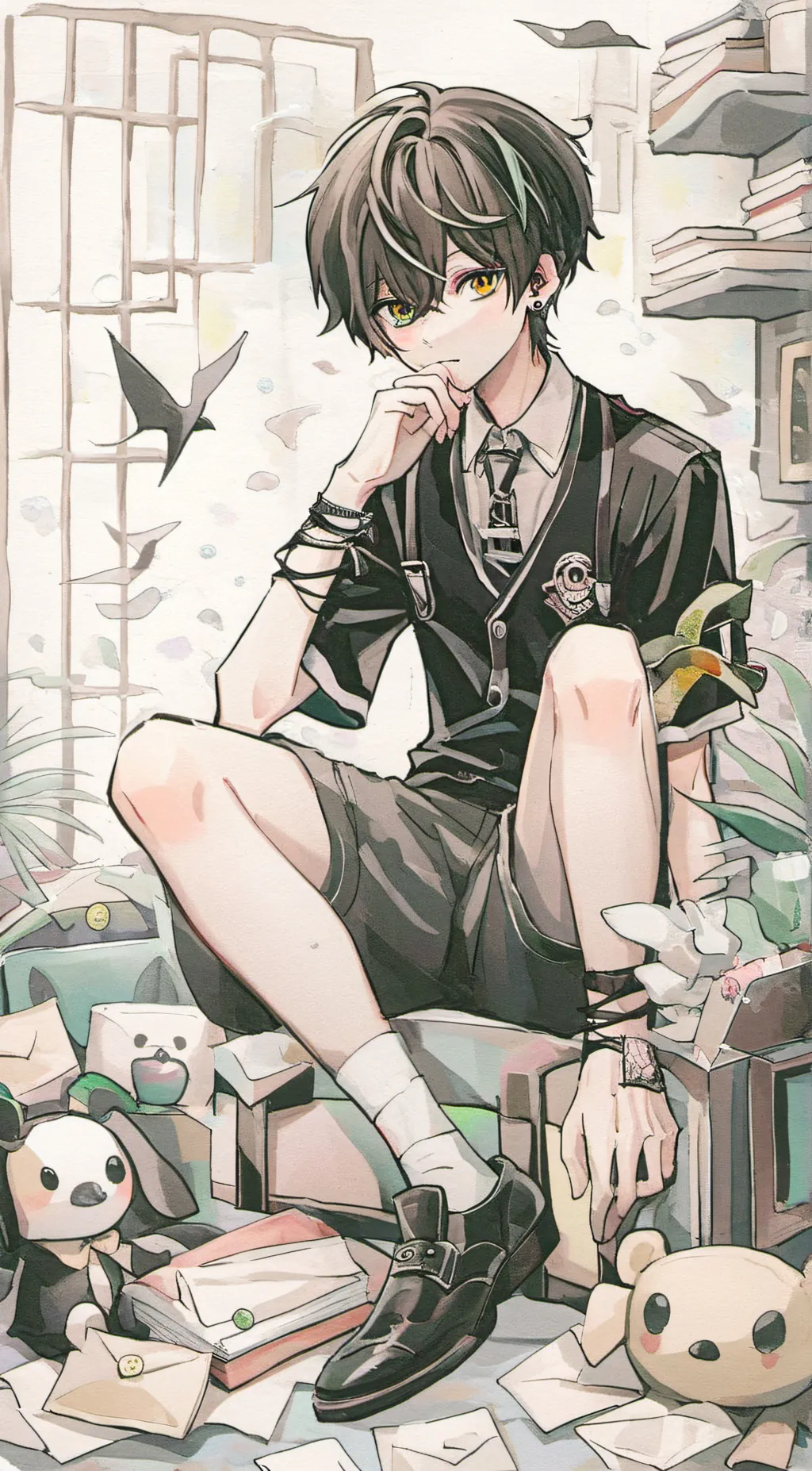 ai character: Emerson background