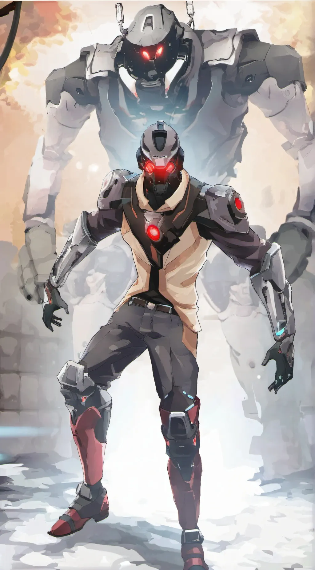 ai character: Ryan  background