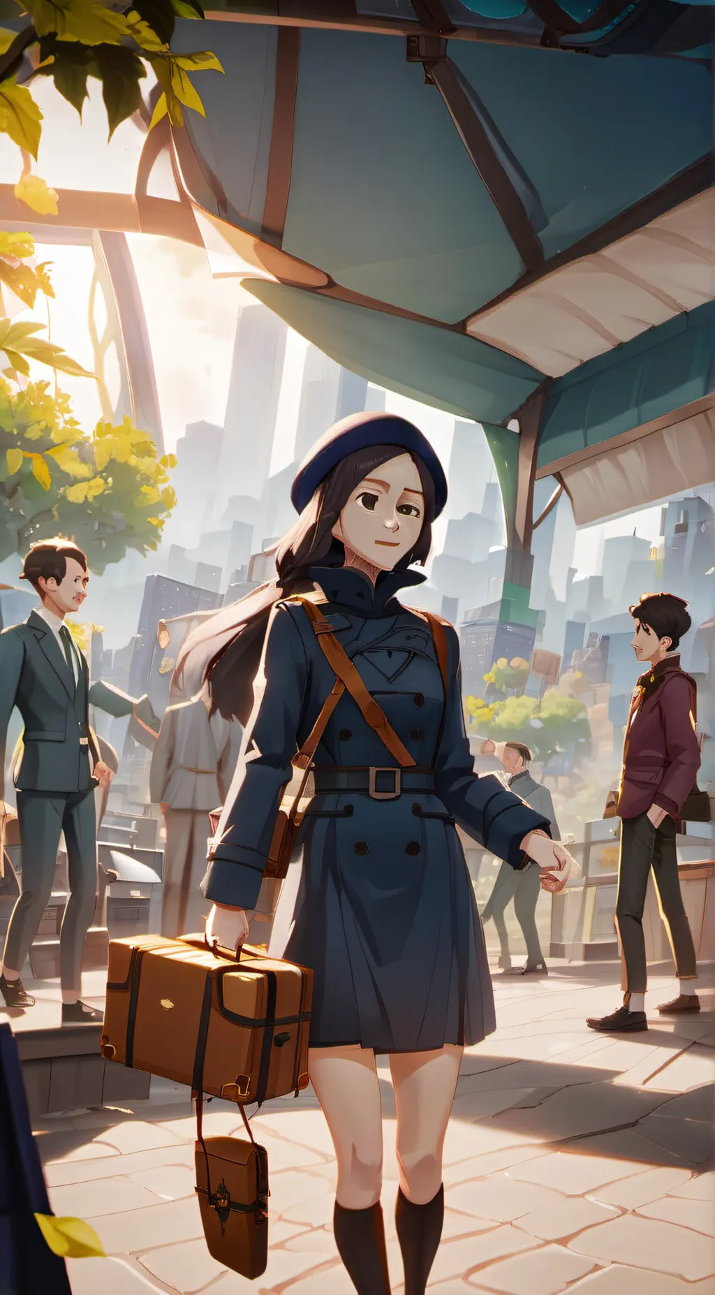 ai character: zooble background