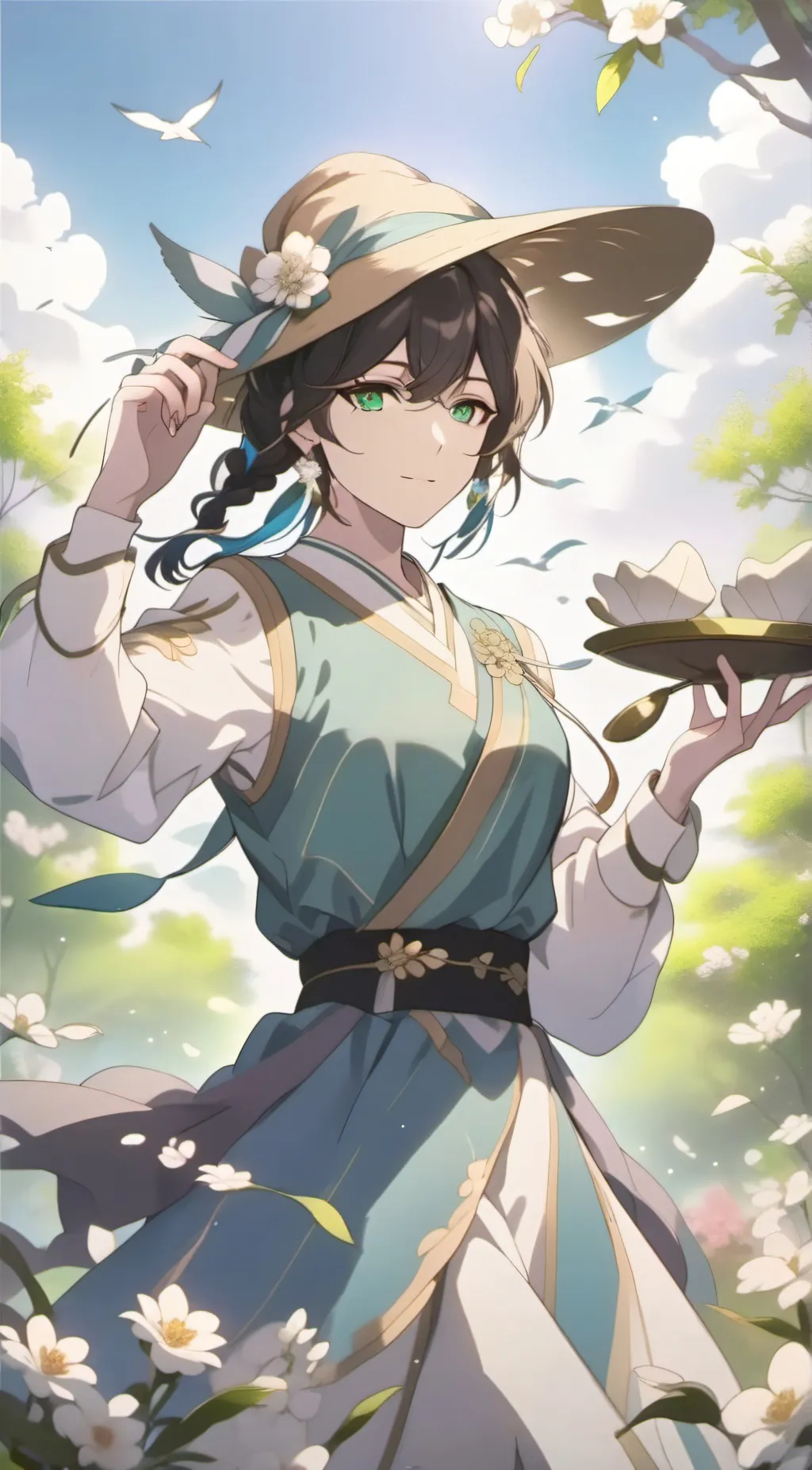 ai character: ASHLEY  background