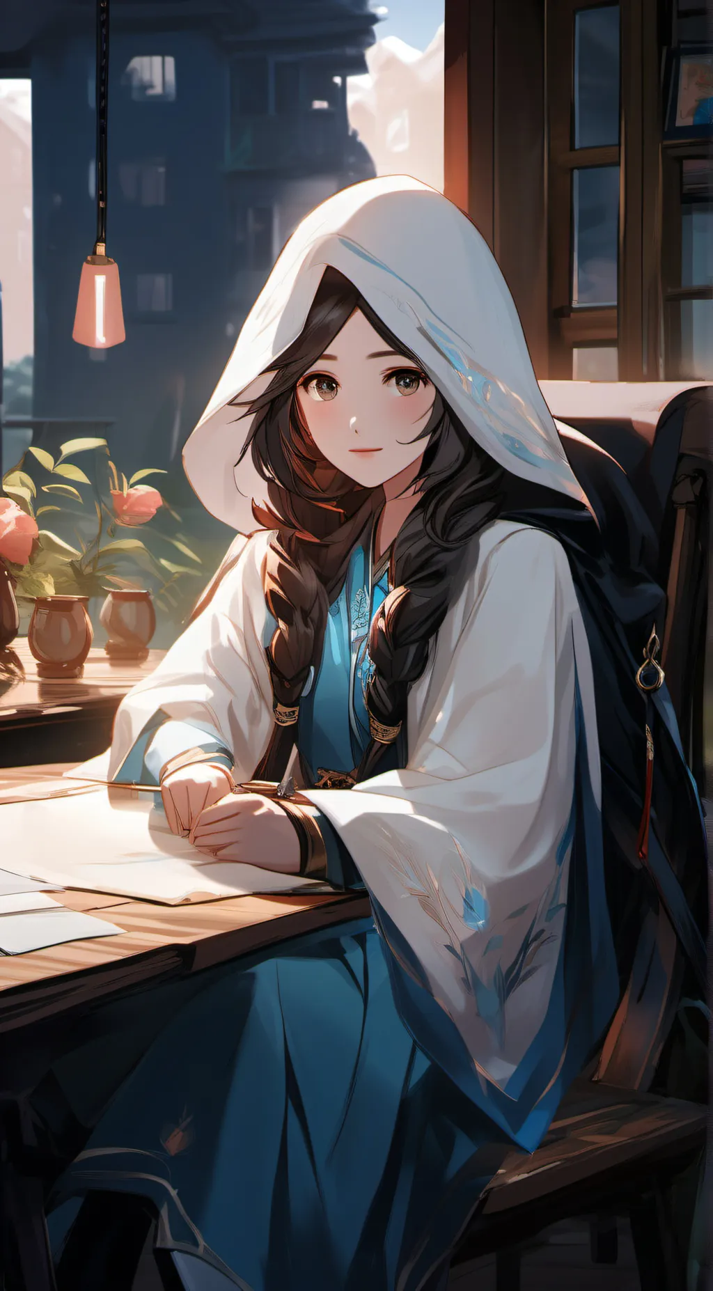 ai character: Avier background