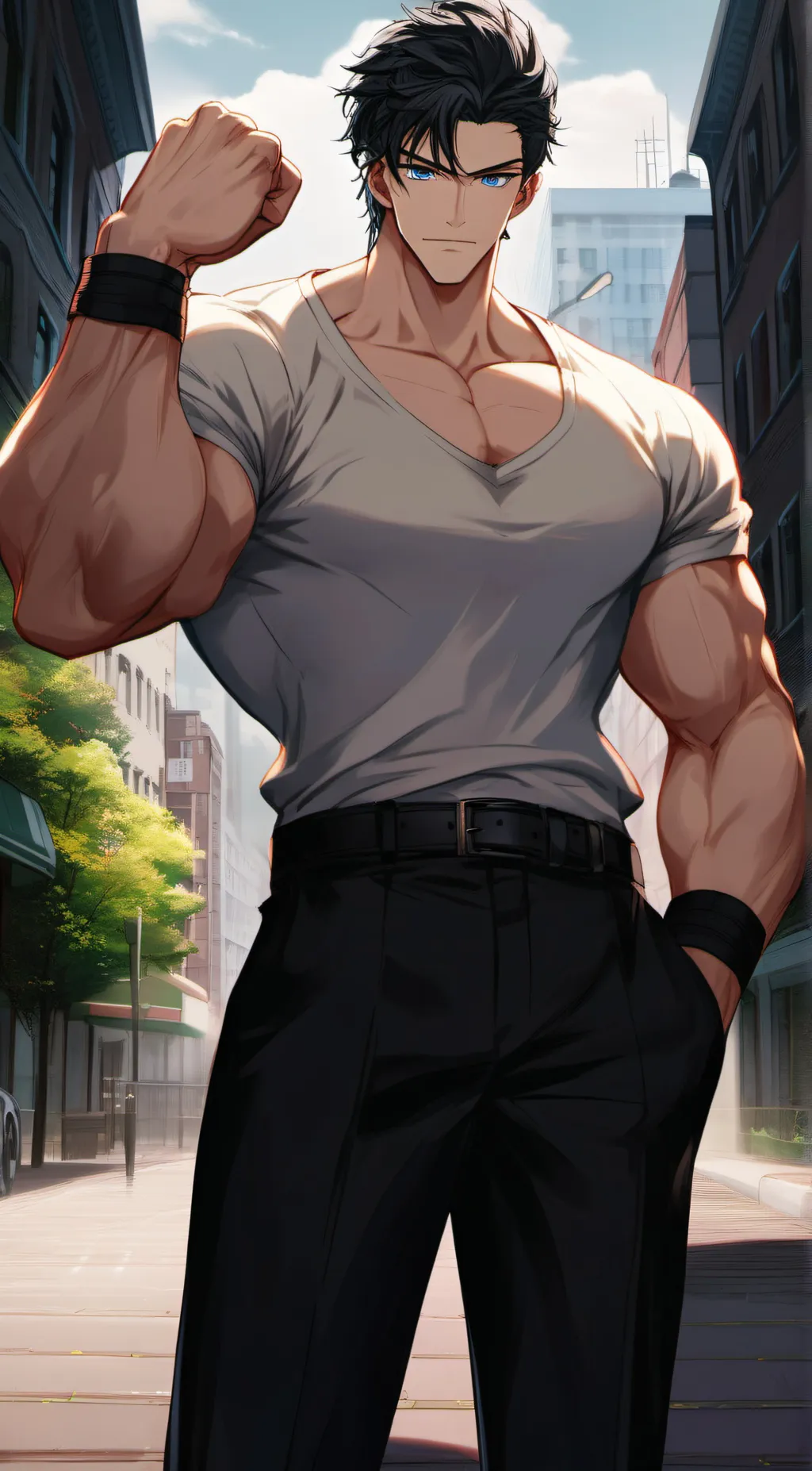 ai character: Alex background