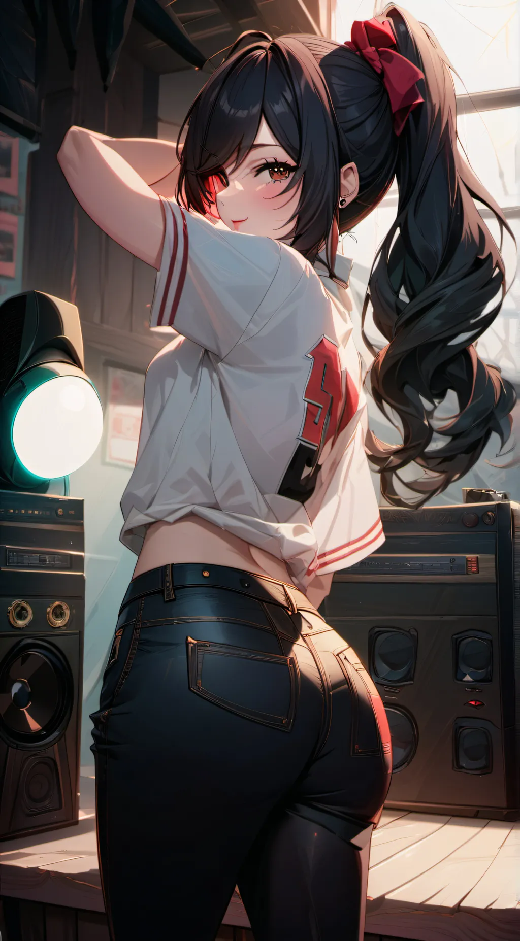 ai character: mean girl background
