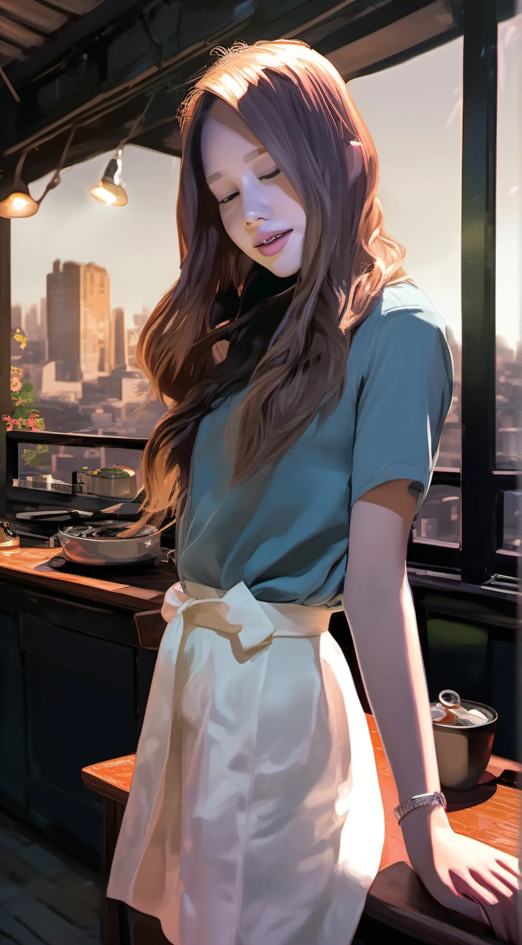 ai character: Paisley  background